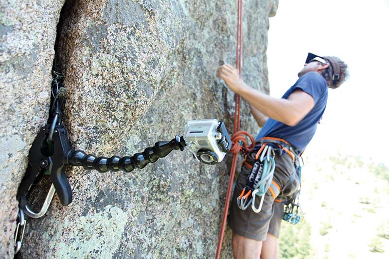 Camera setup for Climbing